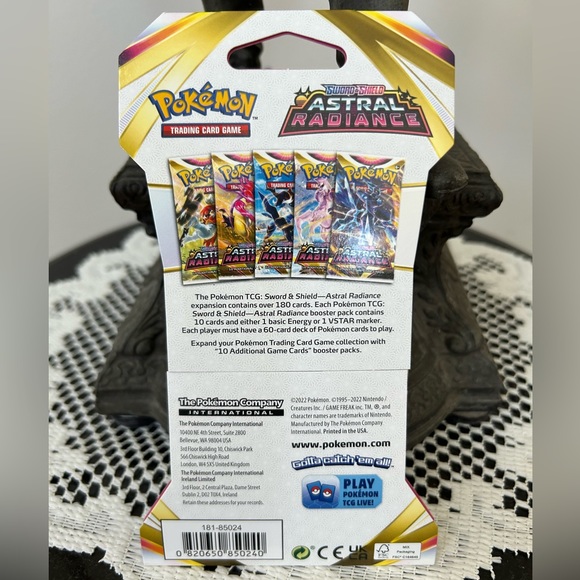 New Pokémon trading cards Sword & Shield Astral Radiance & Lost Origin Boosters - Picture 6 of 6